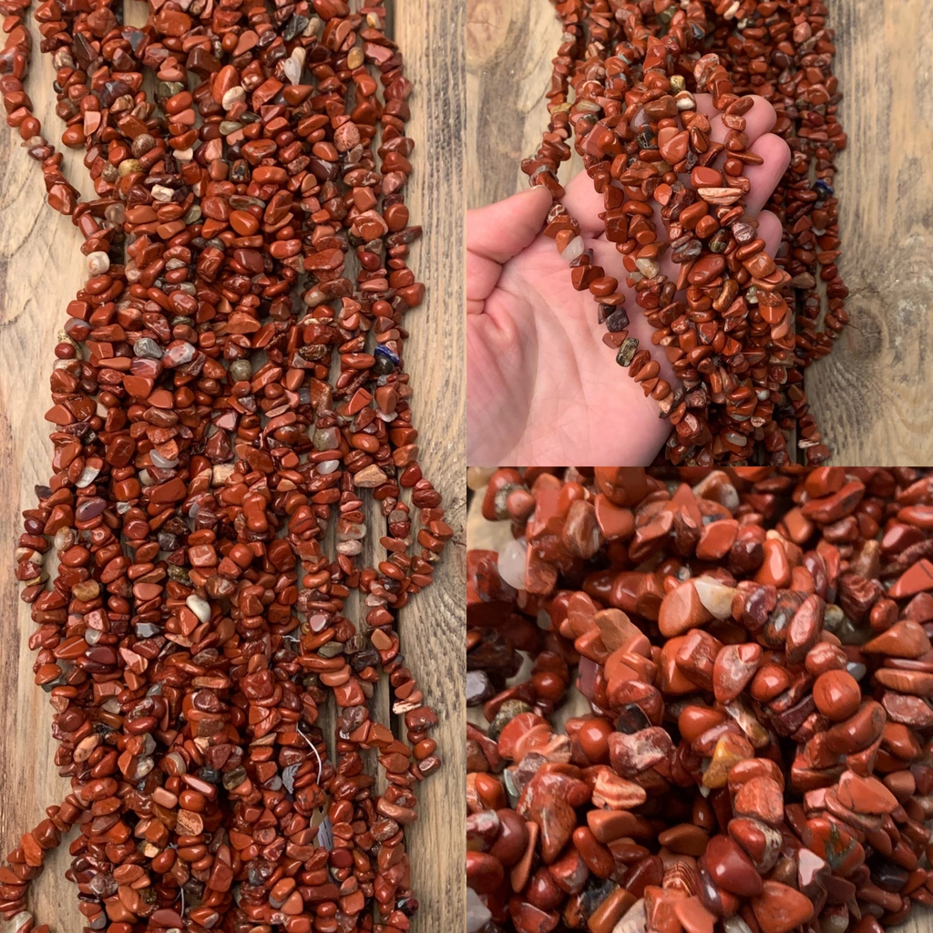 Яшма красная сколы