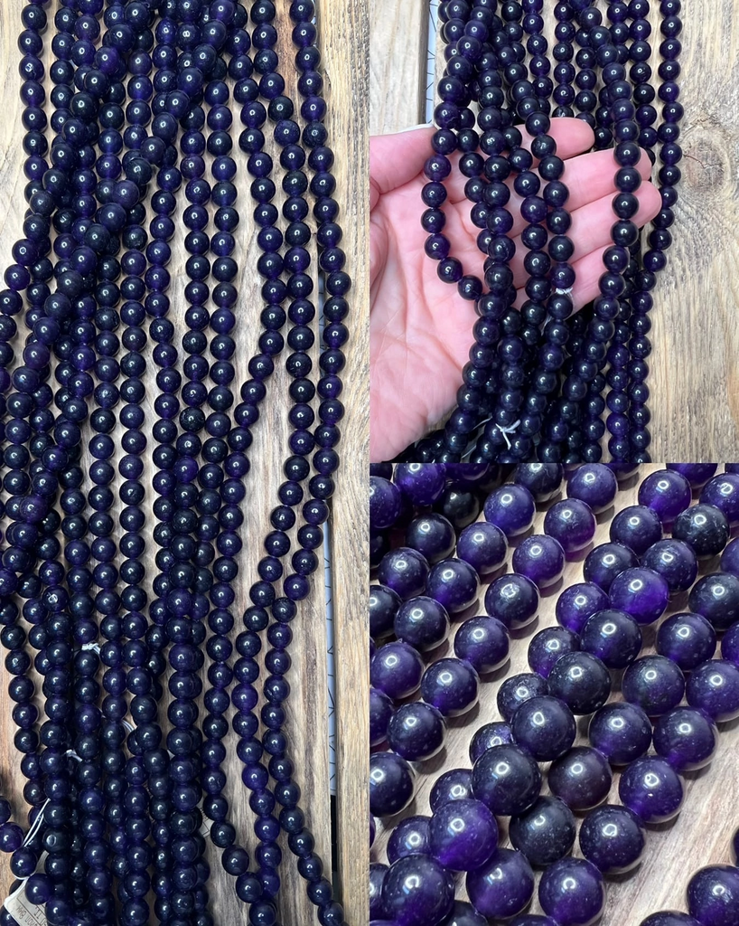 Кварц фиолетовый 8 мм