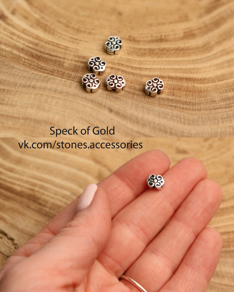 Бусины серебро 925 пр