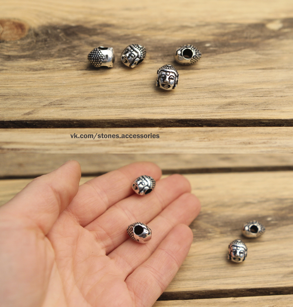 Бусины серебро 925 пр