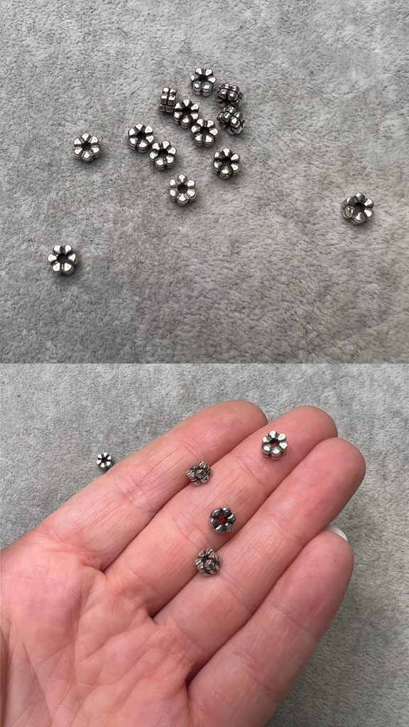 Бусины серебро 925 пр