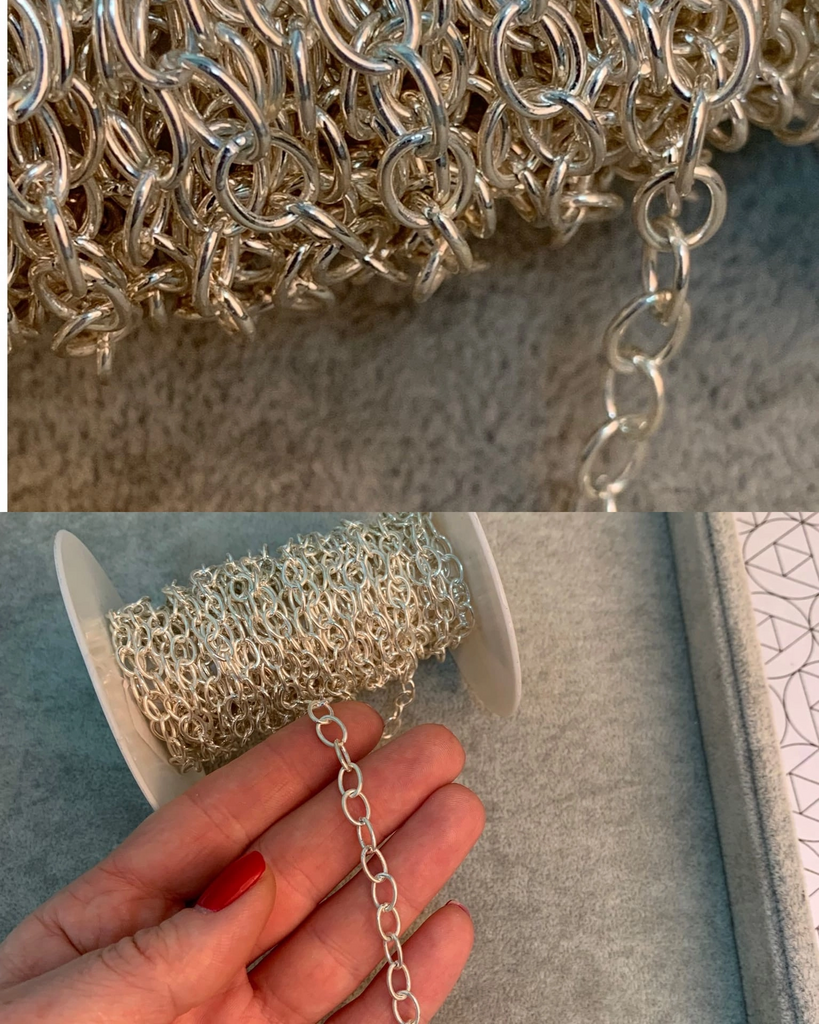 Цепь 925 пр 5,5 х 8 мм