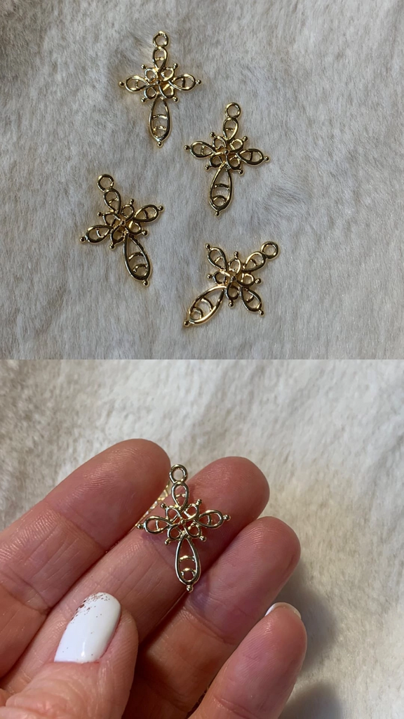 Коннектор с позолотой 23 мм