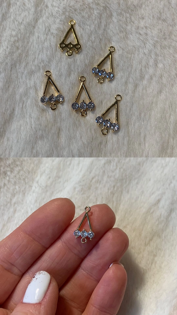 Коннектор с позолотой 16 мм