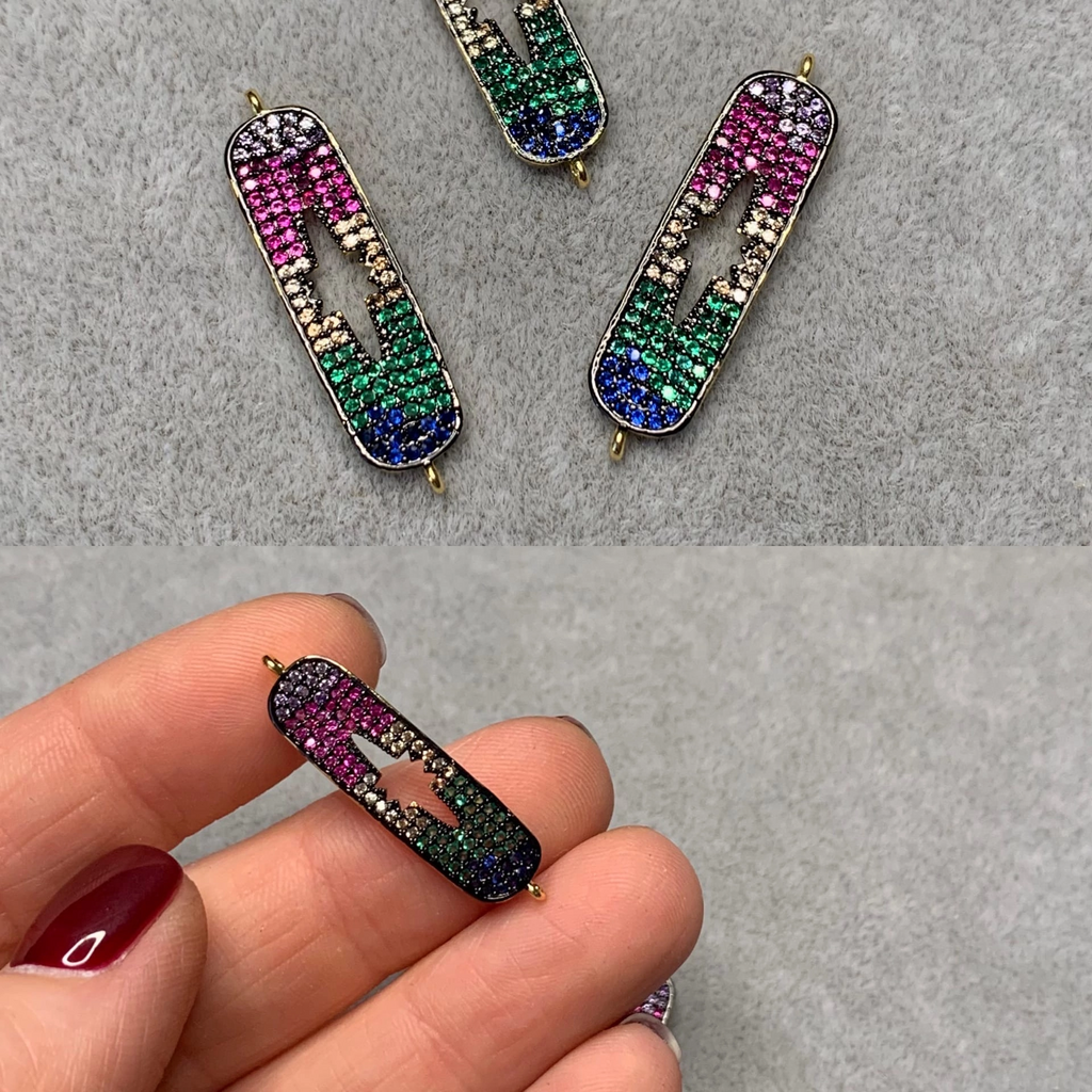 Коннектор с позолотой 30 мм