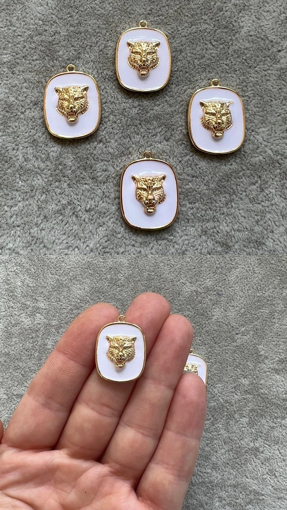 Подвеска с позолотой 22 мм