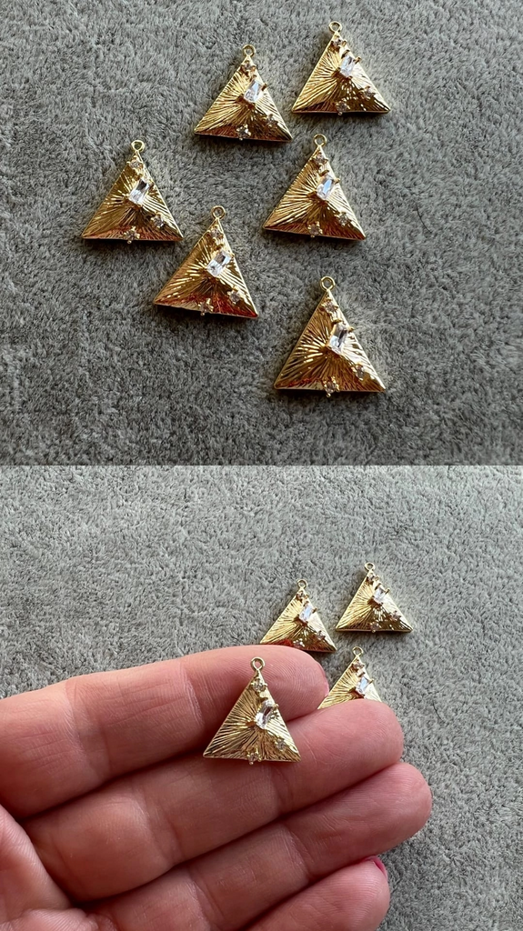 Подвеска с позолотой 16 мм