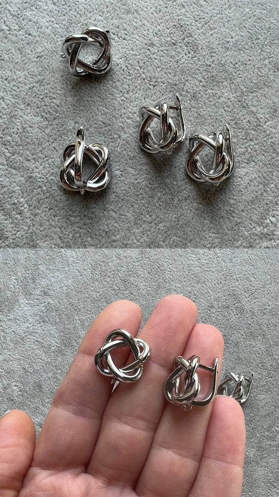 Швензы родий 15 мм