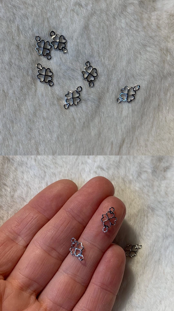 Коннектор родий 11 х 7 мм