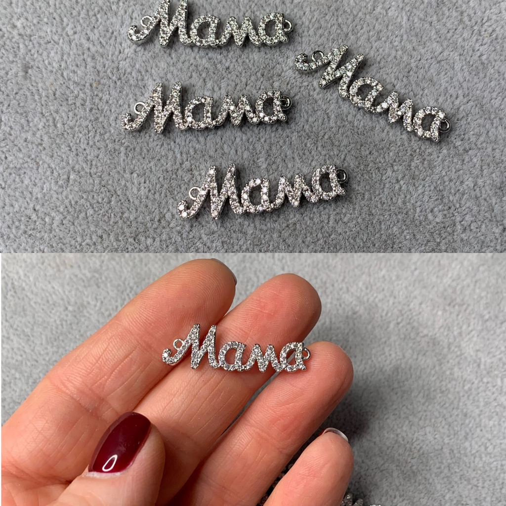 Коннектор родий 30 х 9,5 мм