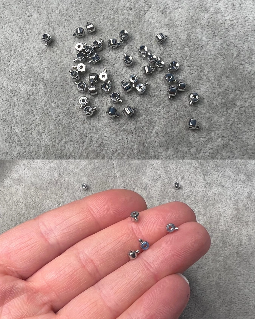 Кримпы One touch родий