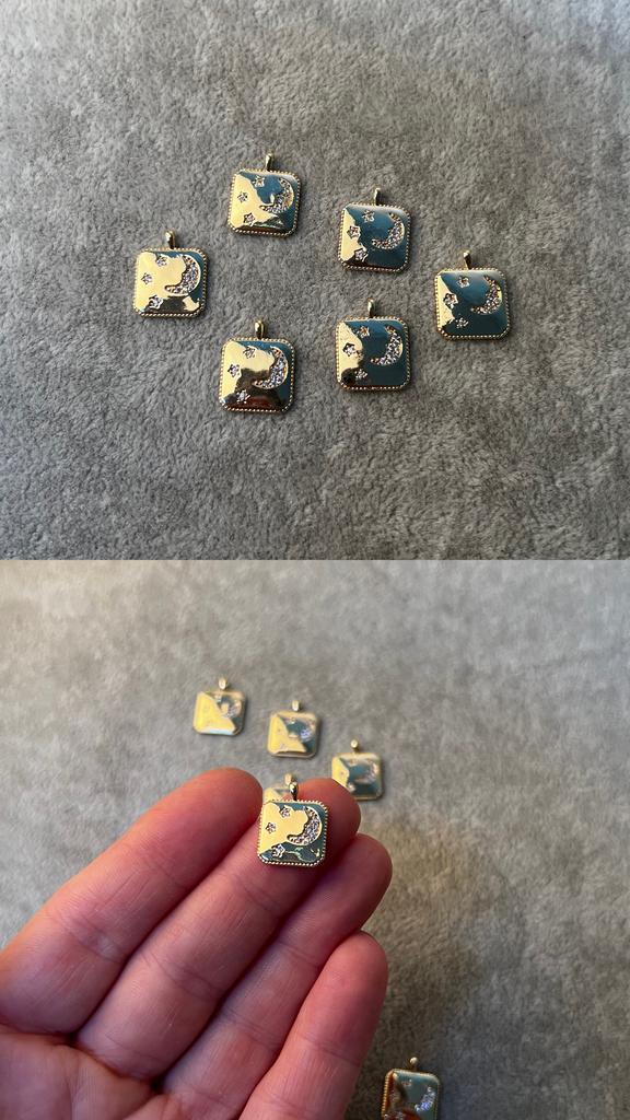 Подвеска с позолотой 12 мм