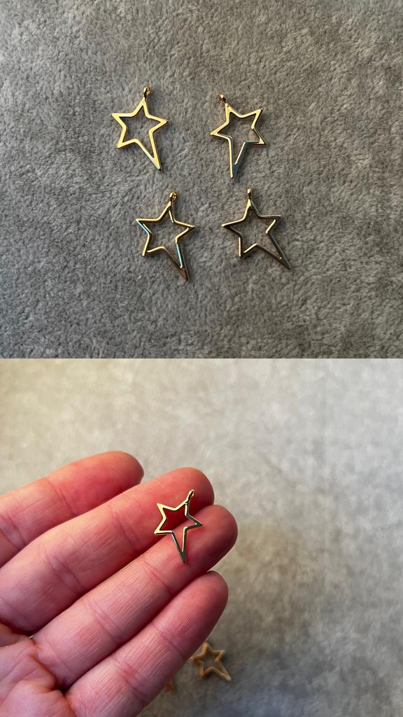 Подвеска с позолотой 18 х 12 мм