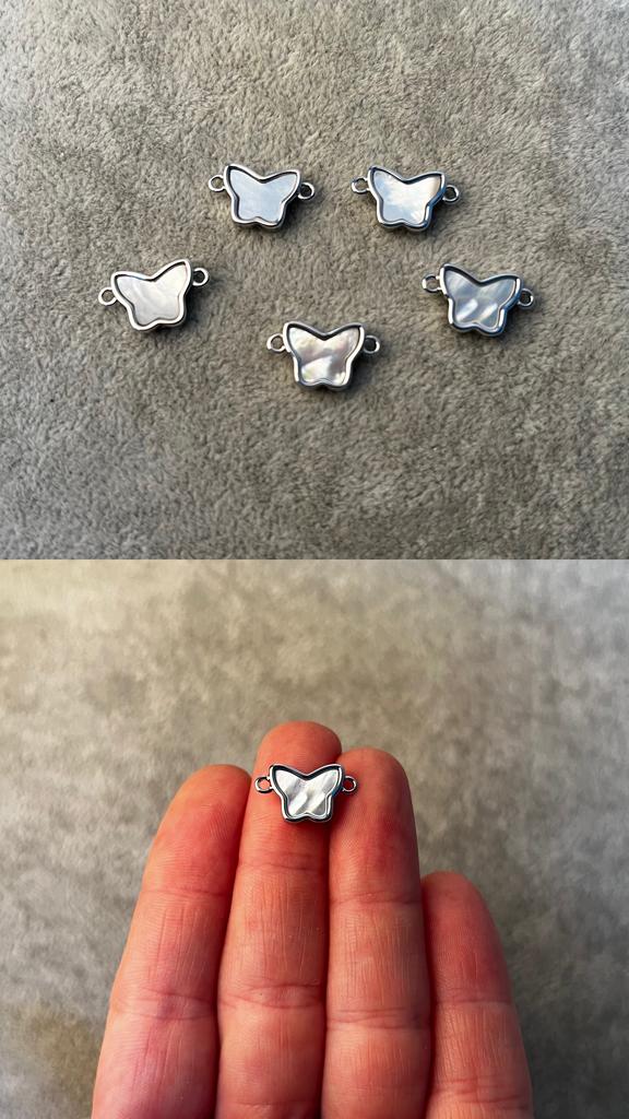 Коннектор родий 15 х 9 мм