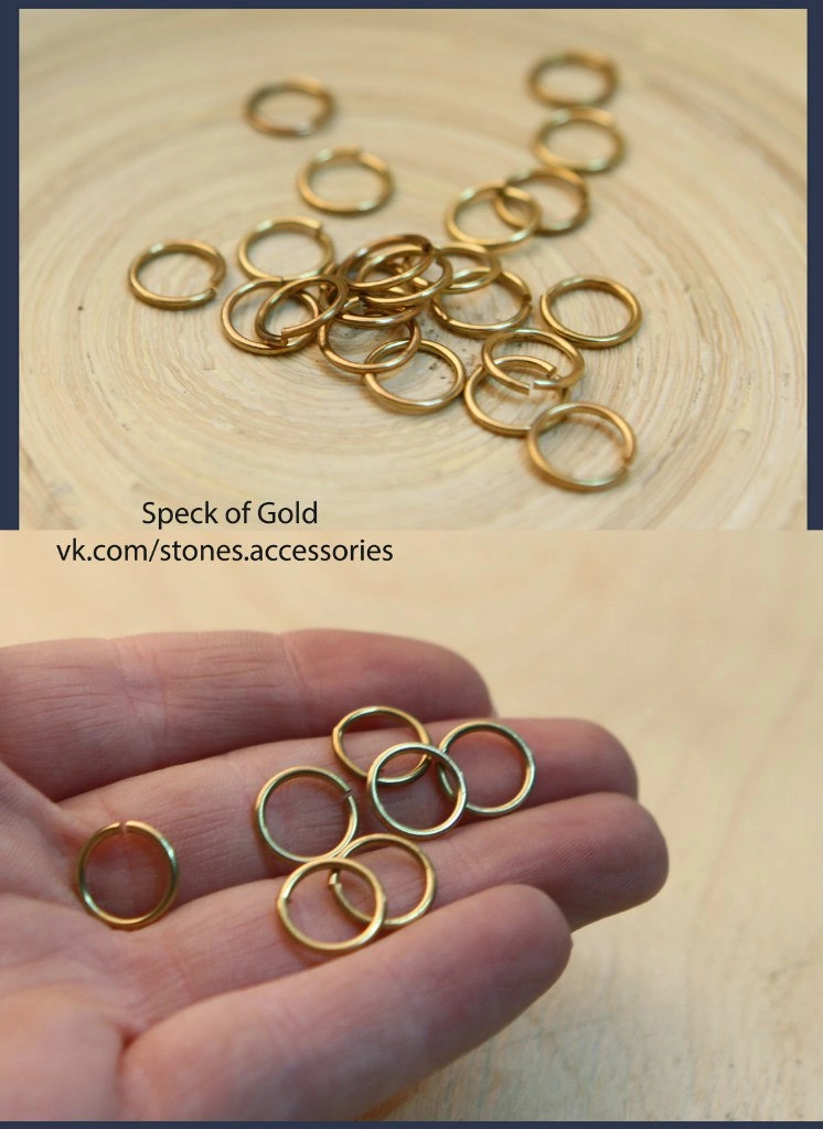 Кольца бронза 11 мм 10 гр