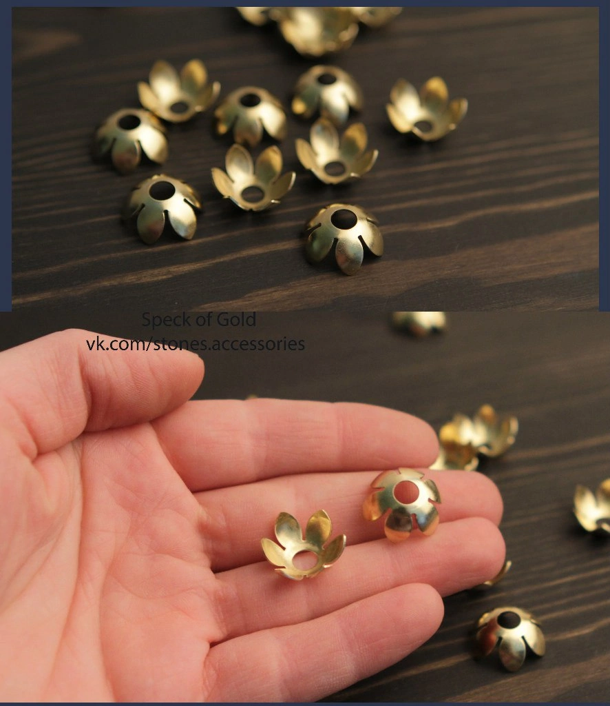 Шляпки бронза 16 мм 6 шт