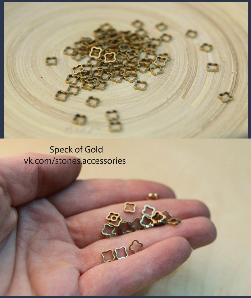 Коннекторы бронза 5 мм 20 штук
