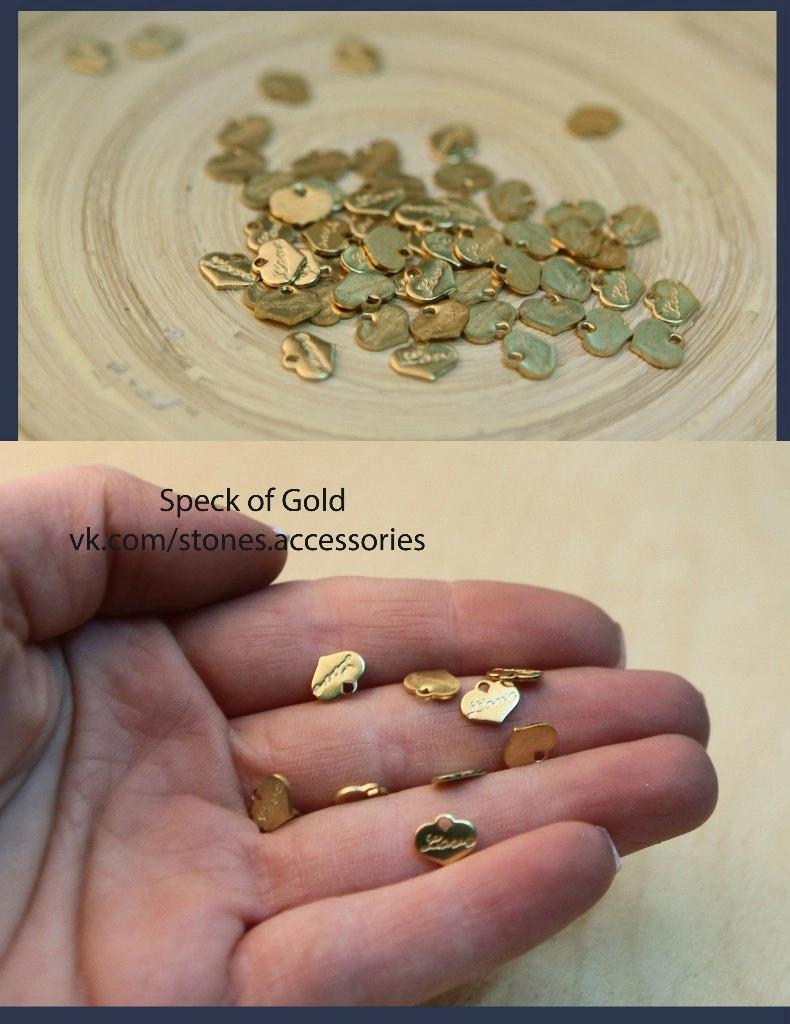 Подвеска бронза 10 шт