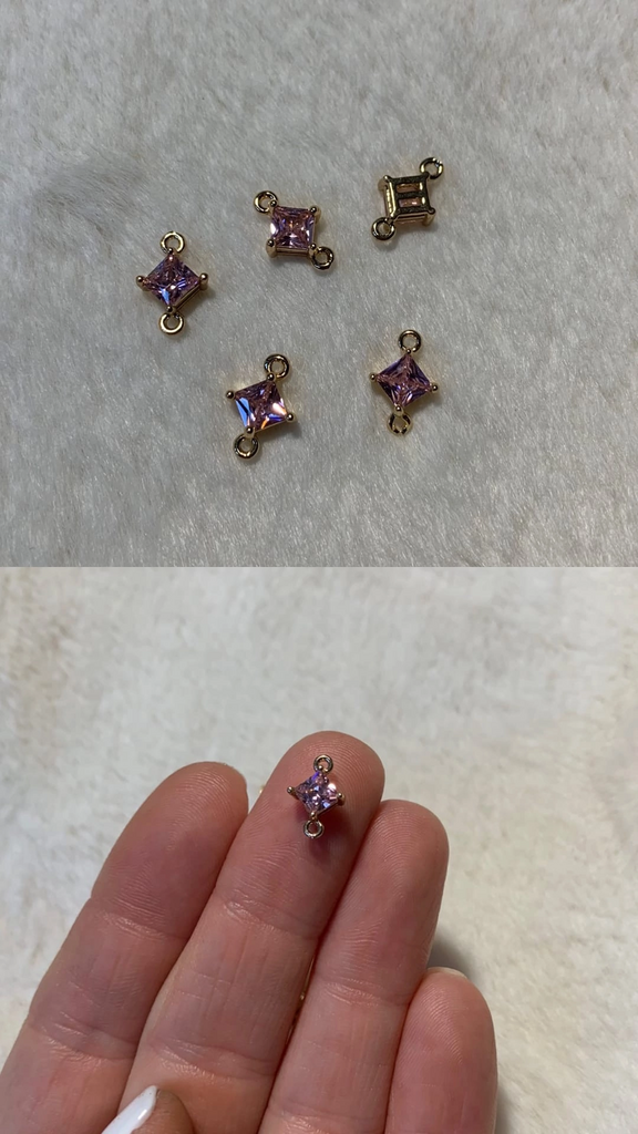 Коннектор с позолотой 6 мм