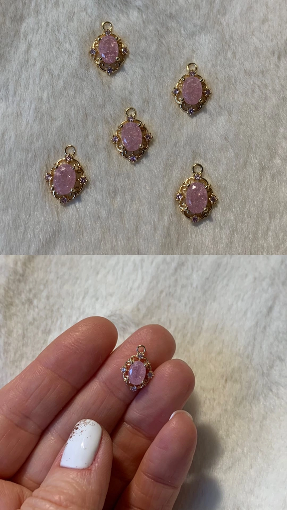 Подвеска с позолотой 14 мм