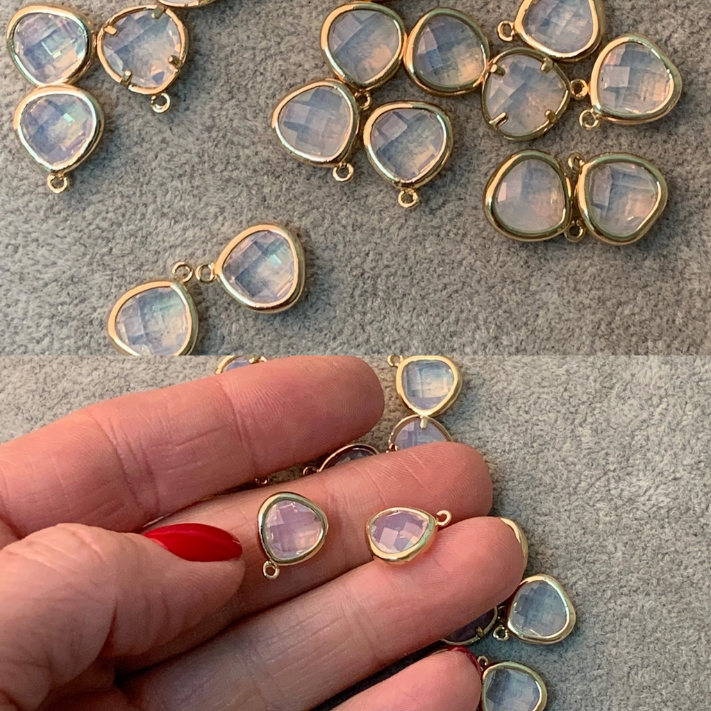 Подвеска с позолотой 10 мм