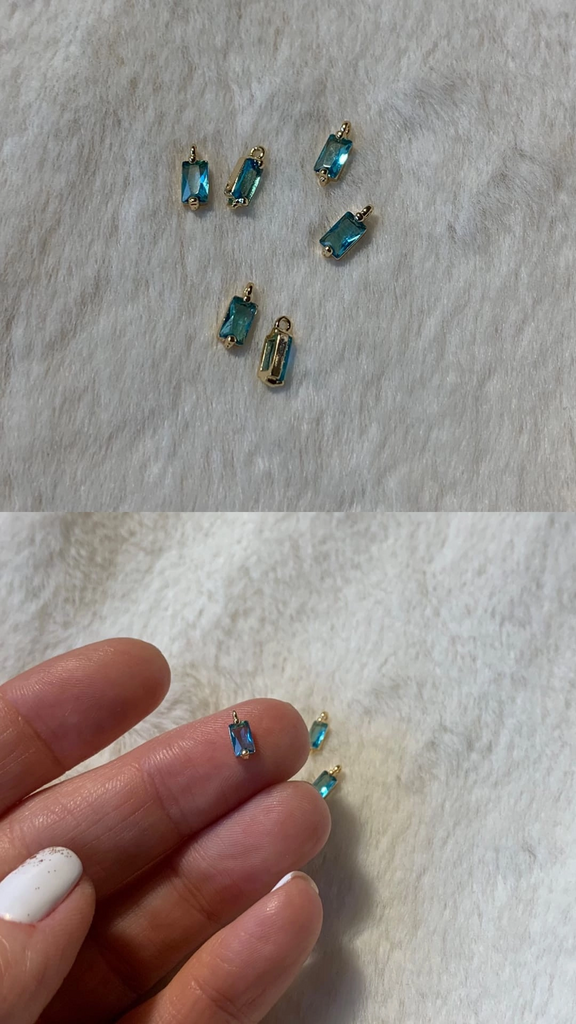 Подвеска с позолотой 7 мм