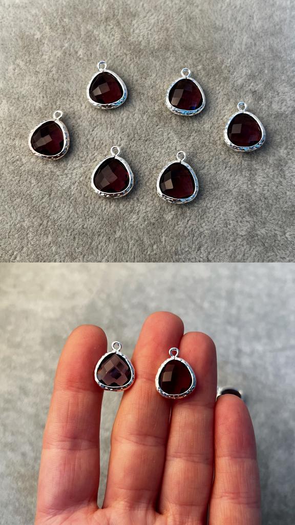 Подвеска родий 13 мм