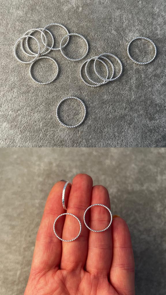 Кольцо серебро 925 пр 18 мм