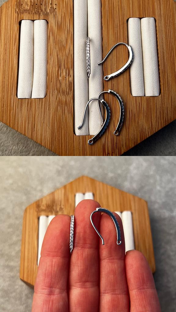 Швензы родий 21 мм