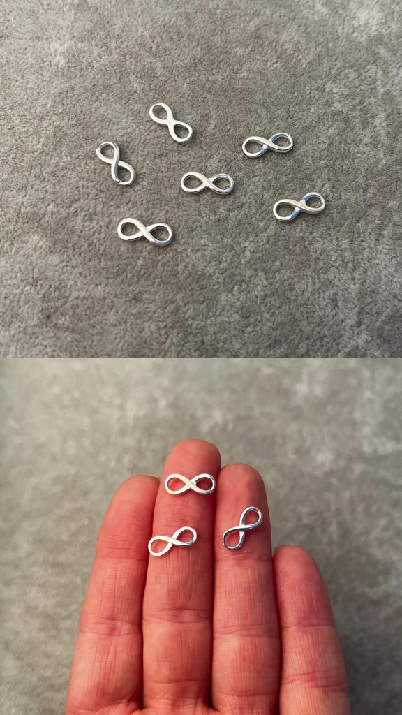 Коннектор серебро 925 пр 12 мм