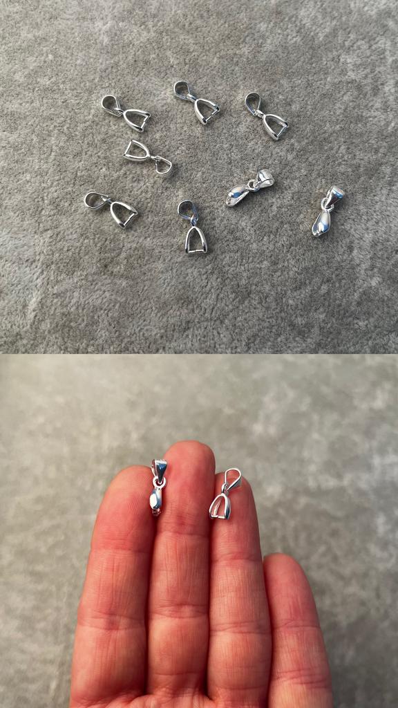 Держатели для кулонов серебро 925 пр