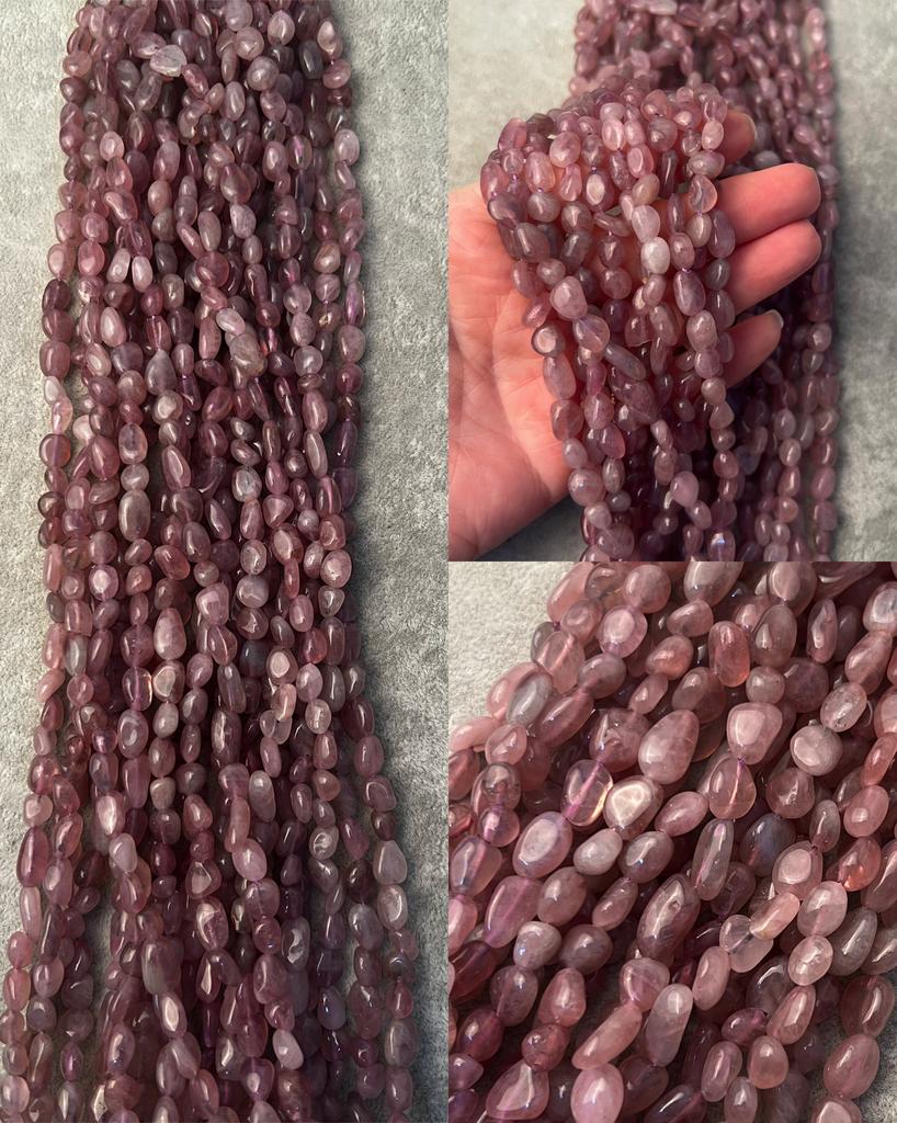 Халцедон розовый 6 - 9 мм