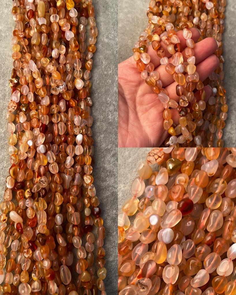 Сердолик галтовка 8-9 х 6-7 мм