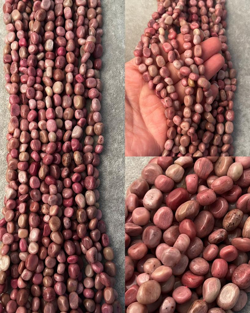 Родонит галтовка  6-9 х 6-7 мм