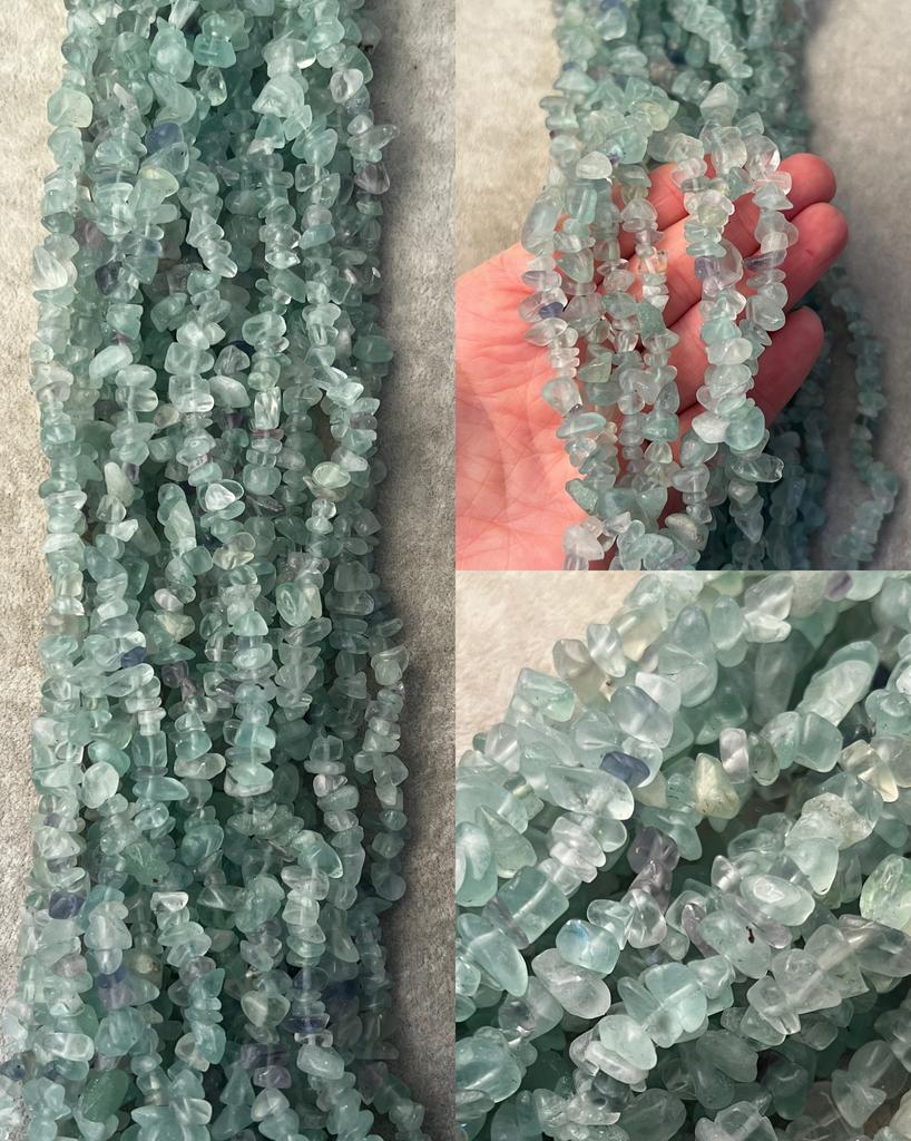 Флюорит зеленый сколы 80 см