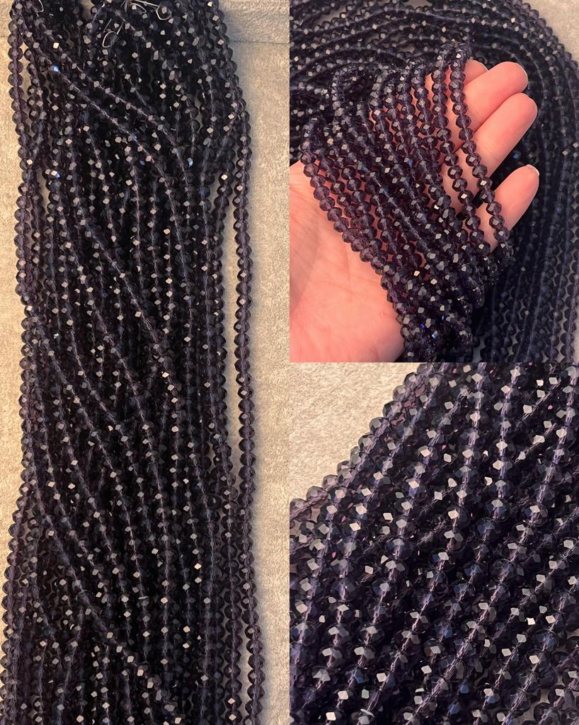 Хрусталь фиолетовый 6 мм