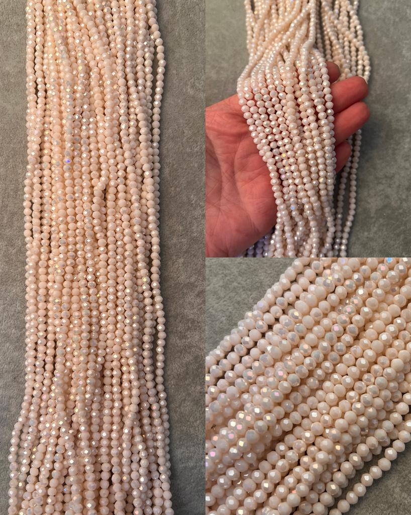 Хрусталь кремовый 4 мм