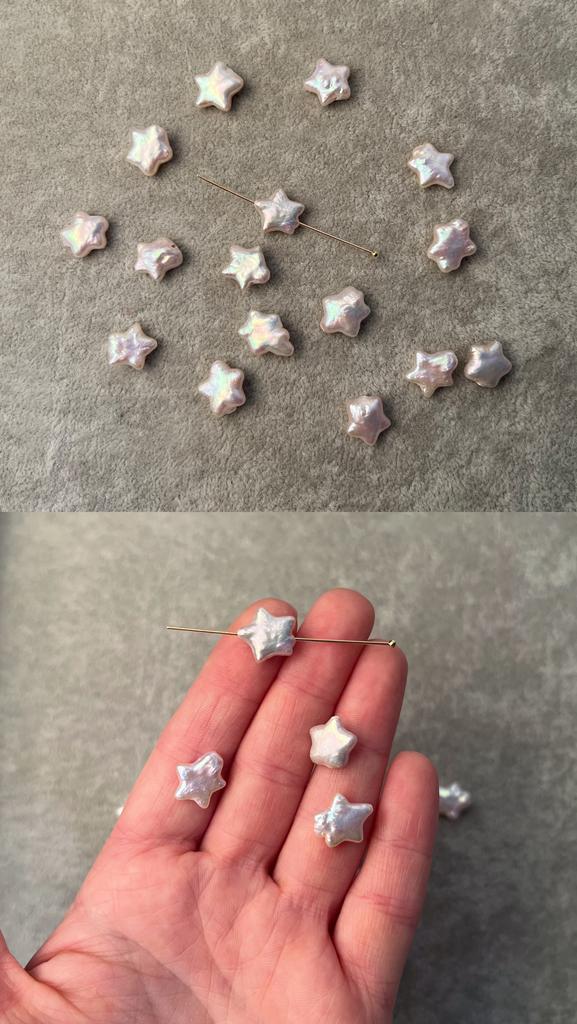 Жемчуг речной бусины 12-13 мм (1 шт)