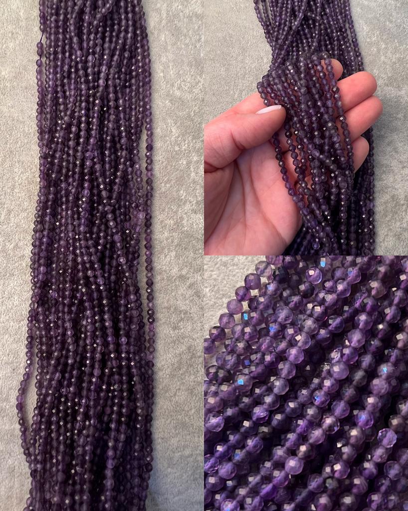 Аметист граненый 4 мм