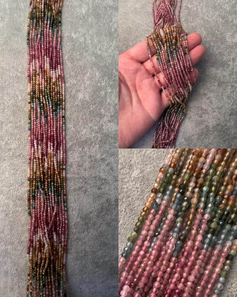 Арбузный турмалин 2 мм