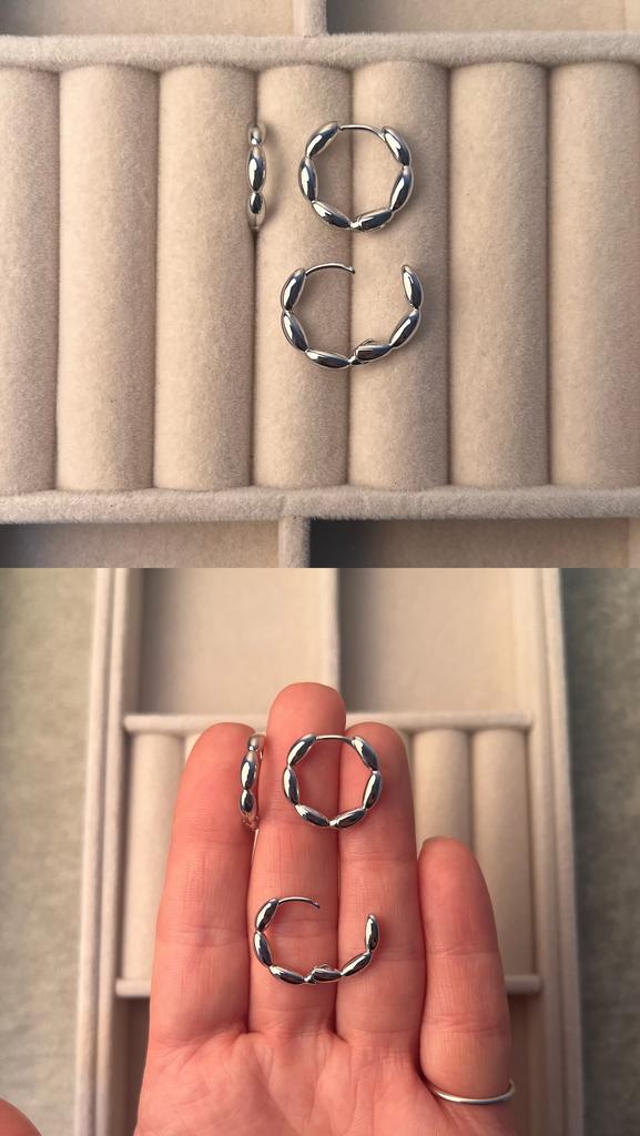 Швензы Конго родий 18 мм