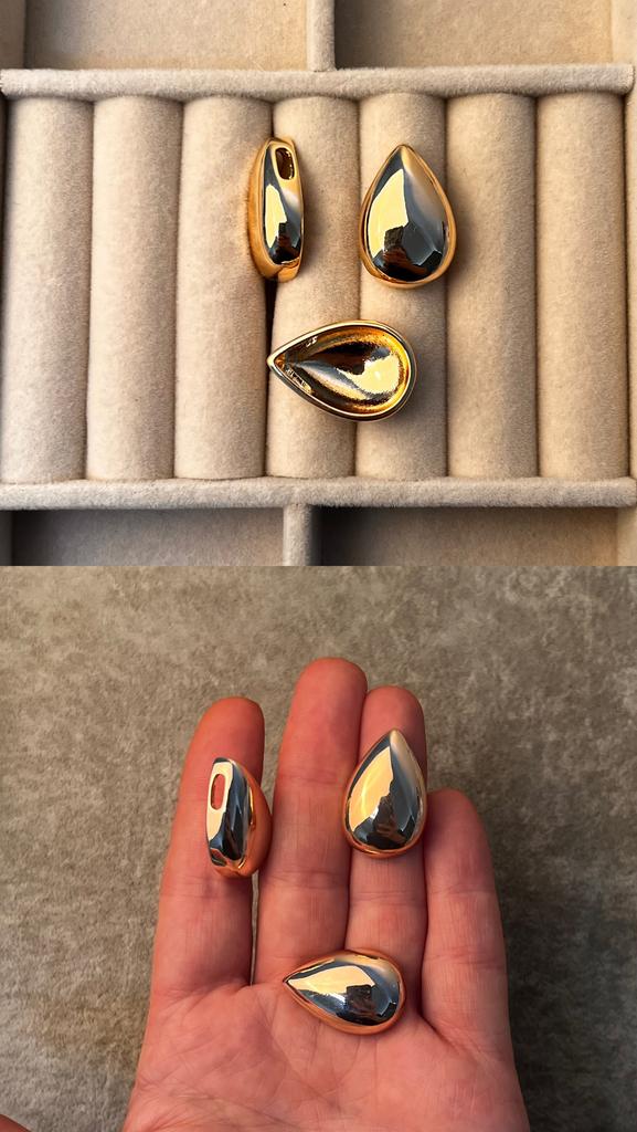 Подвеска позолота 18 ка 25 х 17 мм