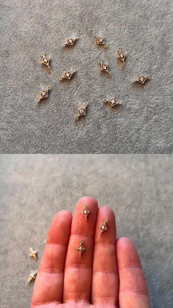 Коннектор с позолотой 5.5 х 11 мм