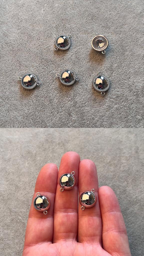 Коннектор родий 12 х 16 мм