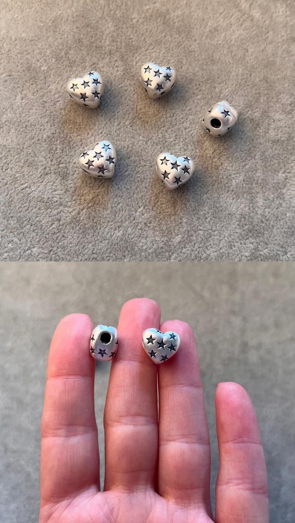 Бусина серебро 925 пр 13 х 11 мм