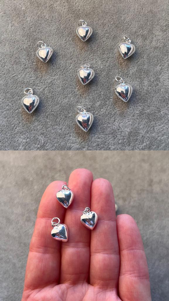 Подвеска сердце серебро 925 пр 13 х 10 мм