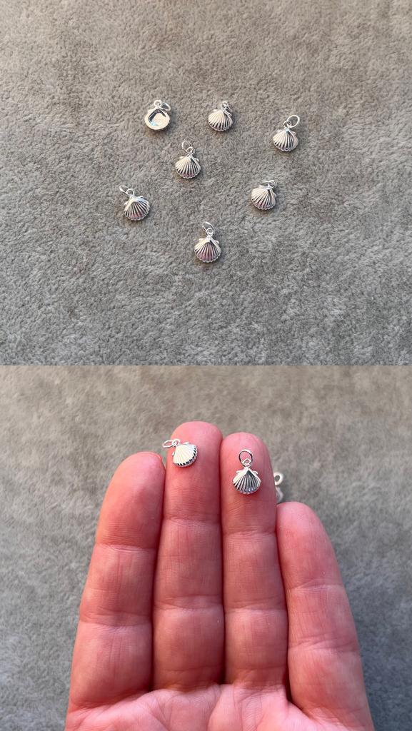 Подвеска ракушка 925 пр 7 х 8 мм