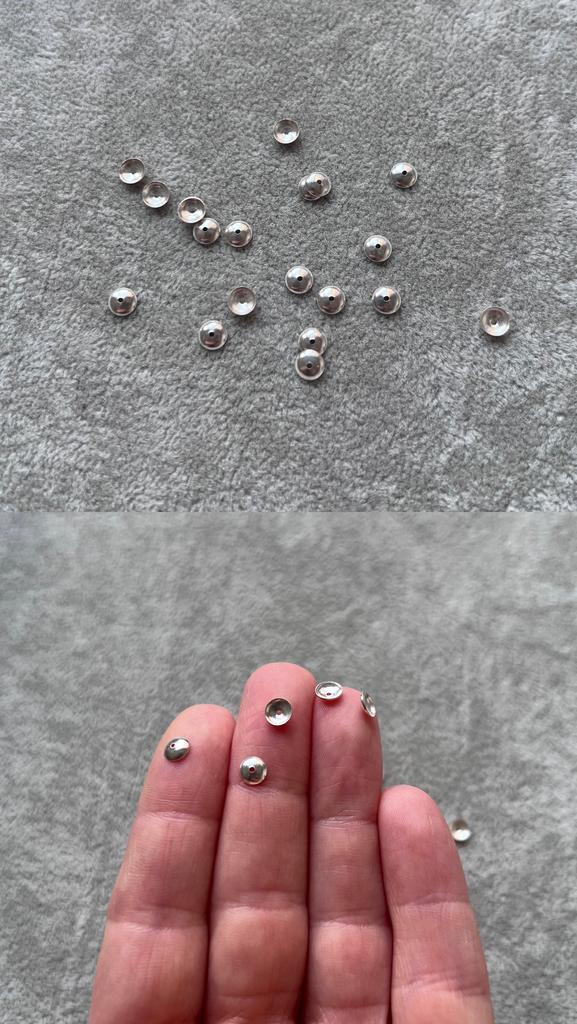 Шляпки серебро 925 пр 5 мм