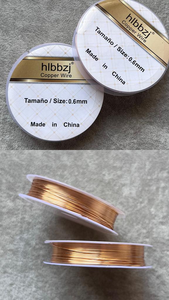 Проволока ювелирная с позолотой 0.6 мм