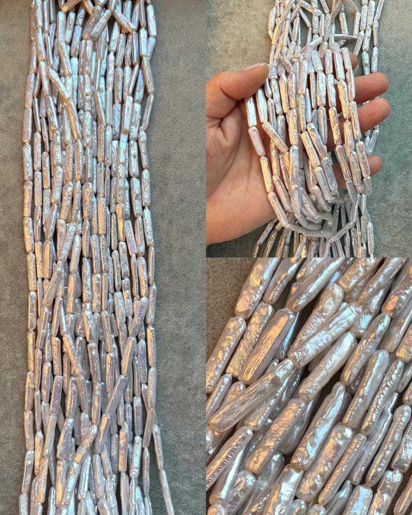 Жемчуг речной палочки 20-22 х 5 мм